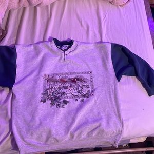 A fall crewneck.